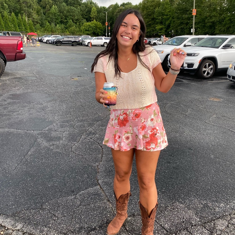 Vestique sweater top | size L